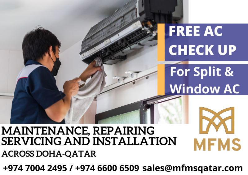 Qatar FREE AC CHECK UP Services Other, Find, Advertise Services in